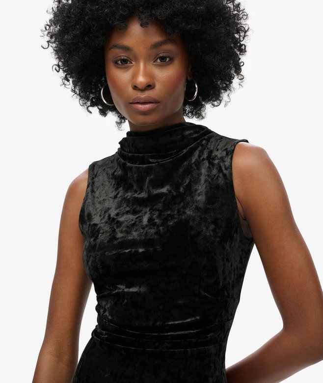 Superdry Velvet Maxi Dress