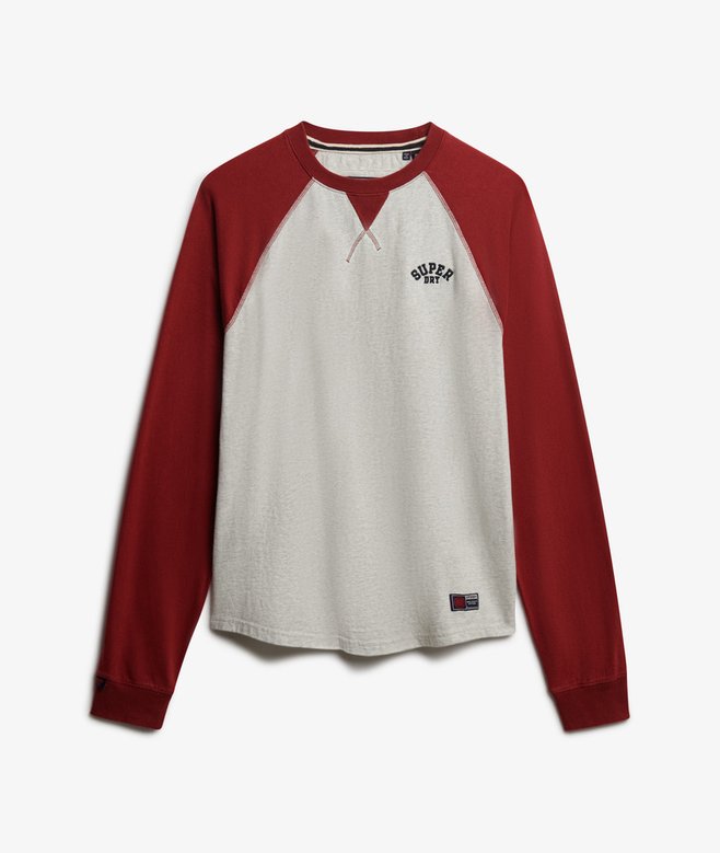 superdry Vintage Athletic Baseball Top