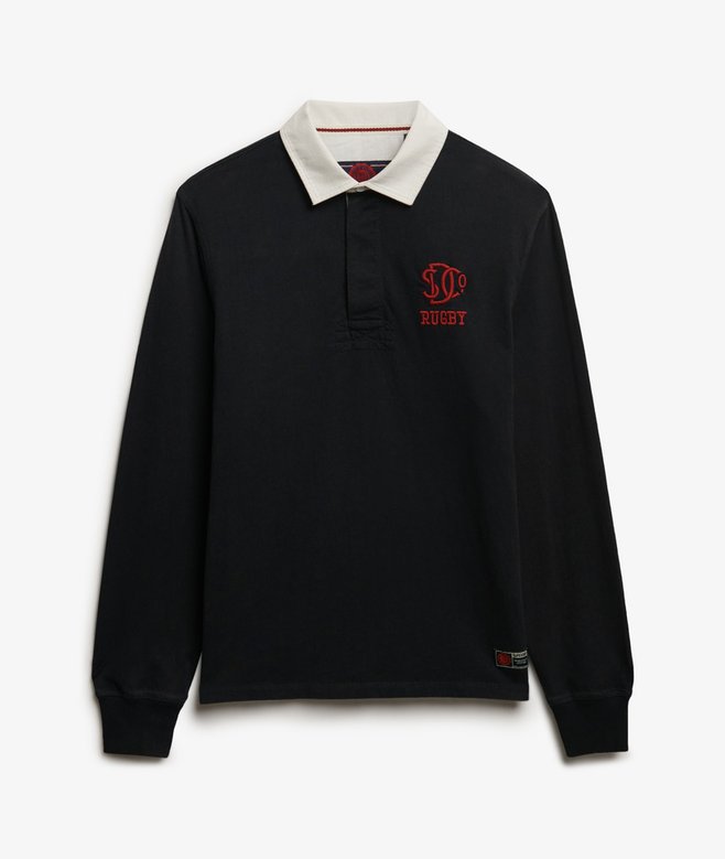 superdry Vintage Athletic Jersey Rugby Top