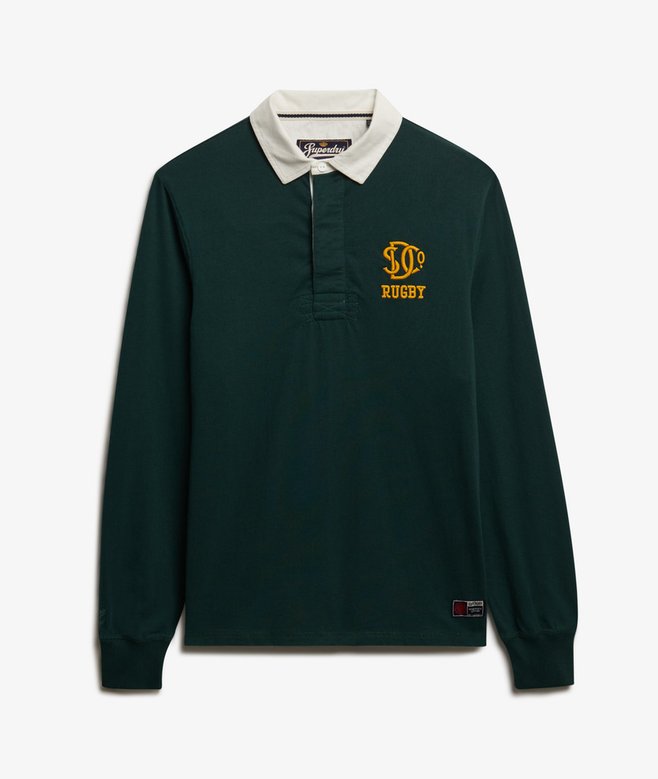 superdry Vintage Athletic Jersey Rugby Top