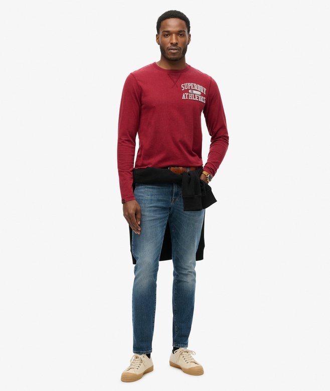 Superdry Vintage Athletic Long Sleeve Top