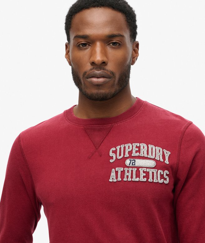 Superdry Vintage Athletic Long Sleeve Top