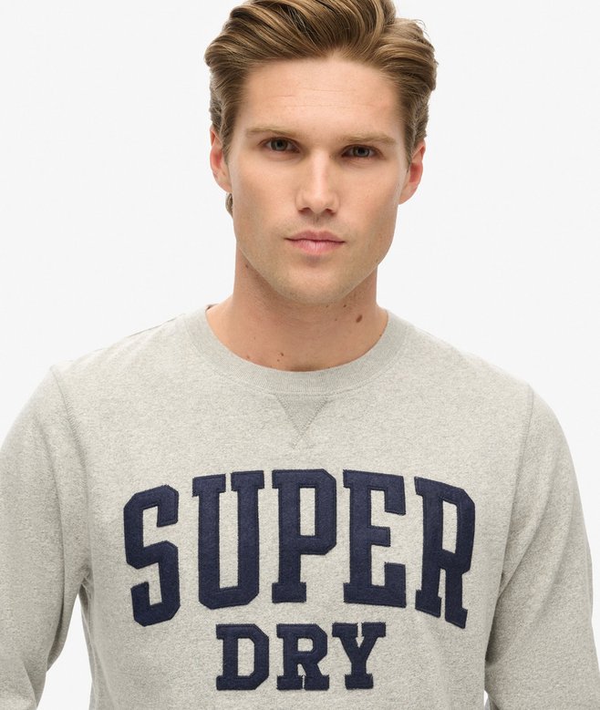 Superdry Vintage Athletic Long Sleeve Top