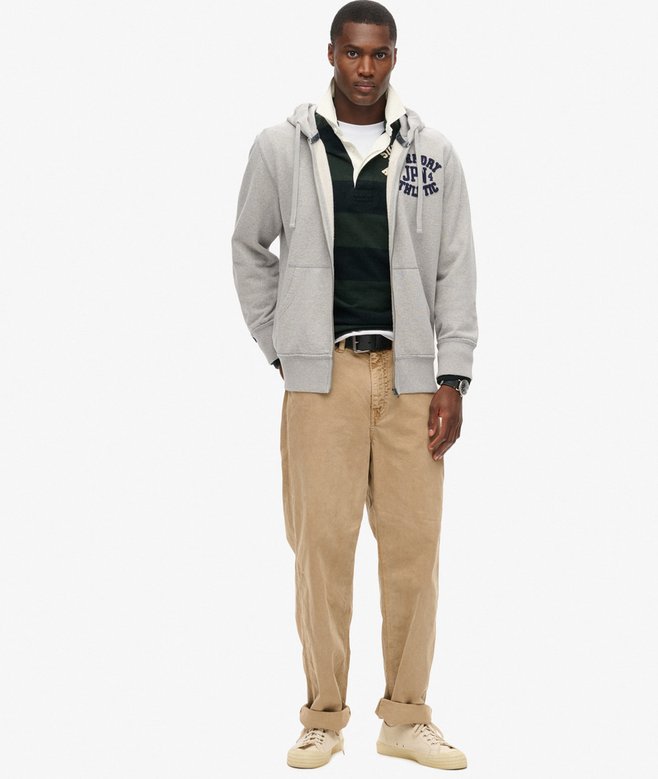 Superdry Vintage Athletic Zip Hoodie