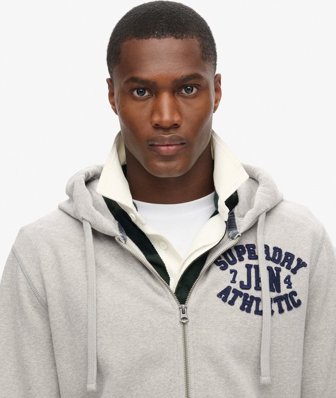 Superdry Vintage Athletic Zip Hoodie