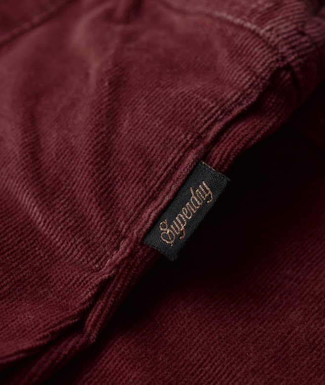 Superdry Vintage Cord Pleated Mini Skirt