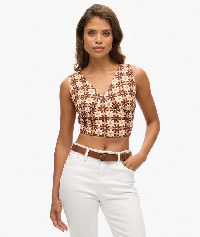 superdry Vintage Halter Top