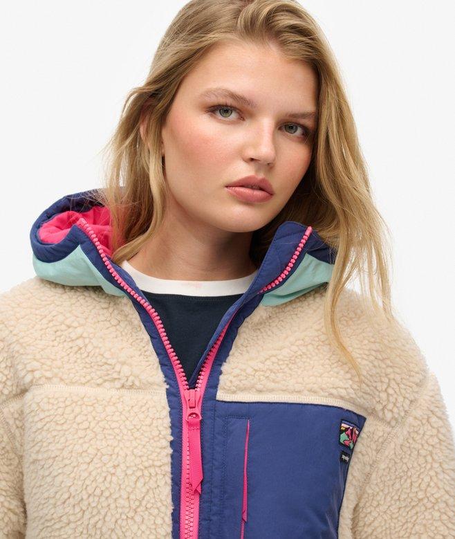 Superdry Vintage Hooded Fleece Jacket