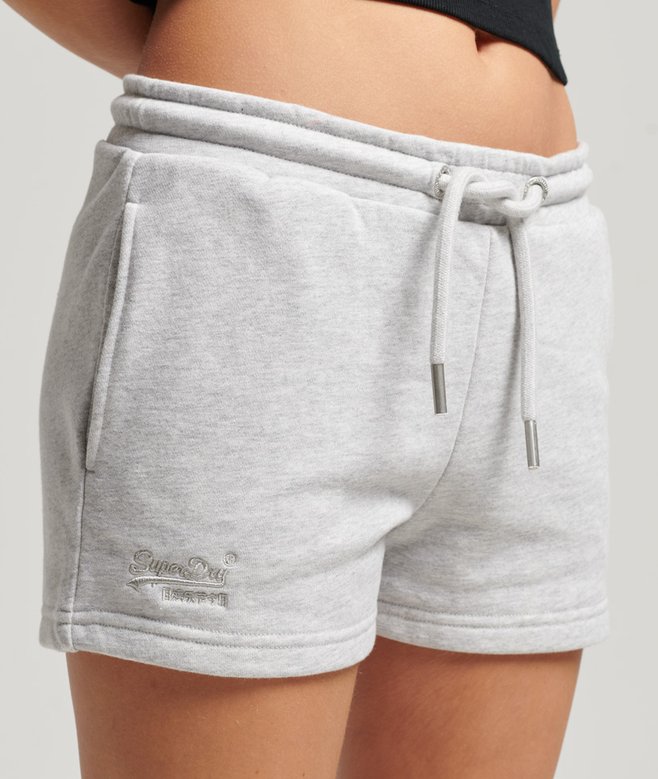 superdry Vintage Logo Embroidered Jersey Shorts