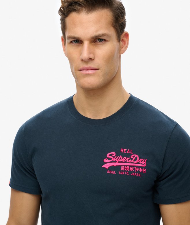 Superdry Vintage Logo Embroidered Relaxed T-Shirt