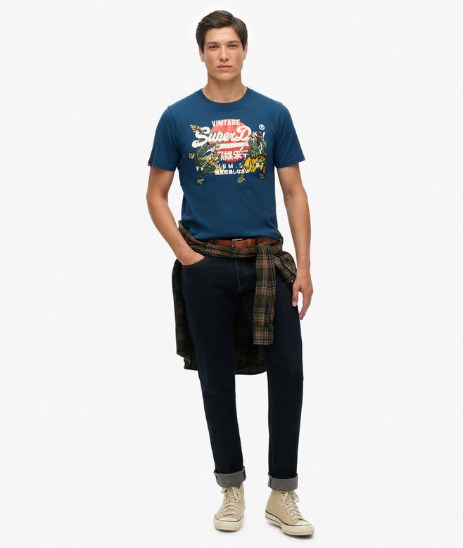 Superdry Vintage Logo Tokyo Relaxed T-Shirt