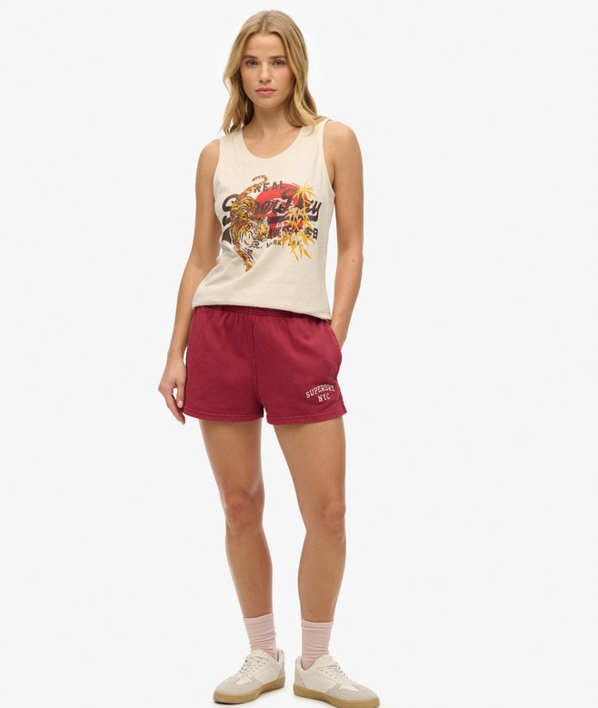 Superdry Vintage Logo Tokyo Scoop Neck Tank Top