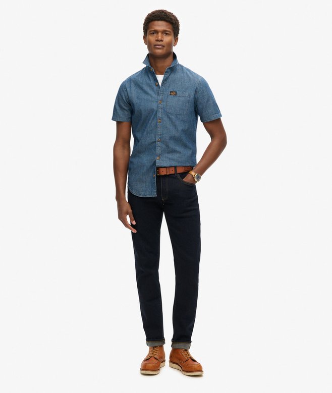 Superdry Vintage Loom Short Sleeve Shirt