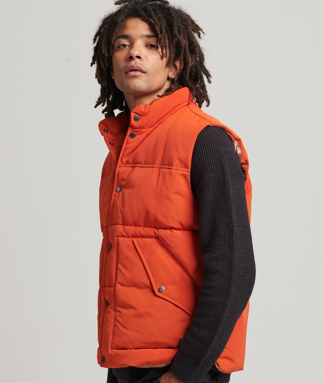 superdry Vintage Mountain Gilet