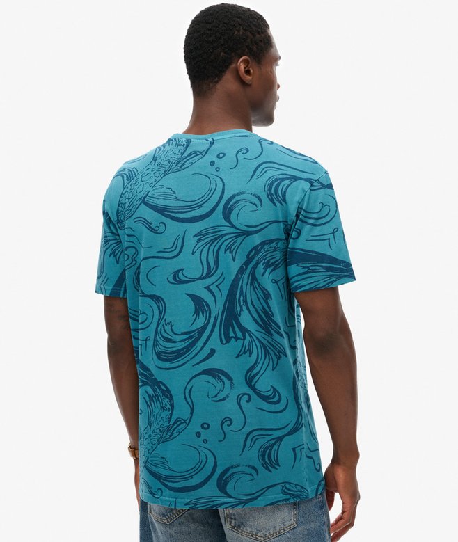 Superdry Vintage Overdye Printed T-Shirt