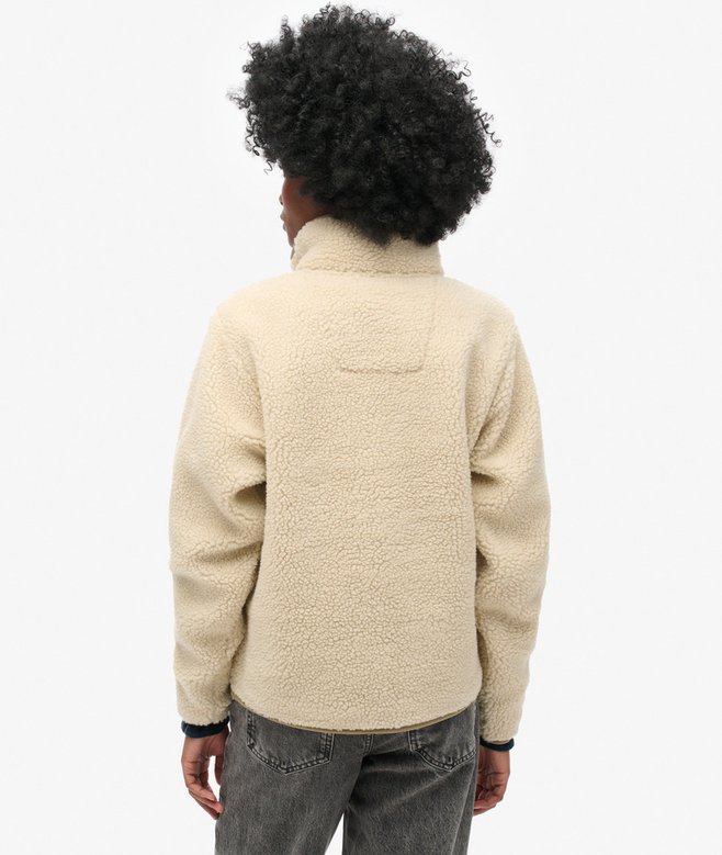 Superdry Vintage Retro Half Zip Fleece Jumper