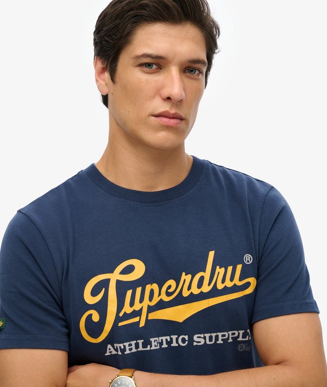 Superdry Vintage Scripted College T-Shirt