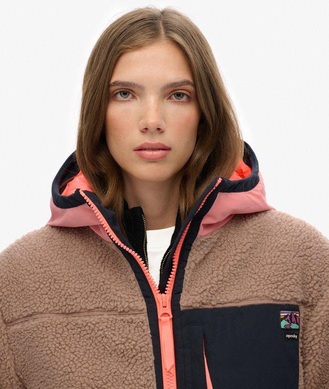 Superdry Vintage Sherpa Fleece Jacket