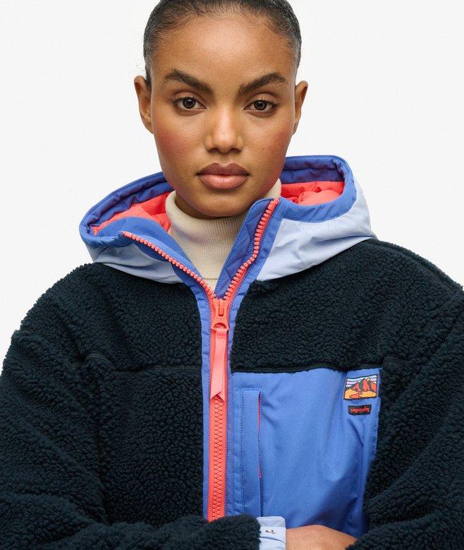 Superdry Vintage Sherpa Fleece Jacket