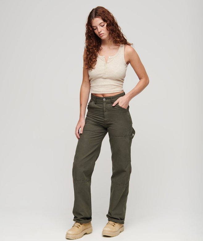 superdry Wide Carpenter Pants