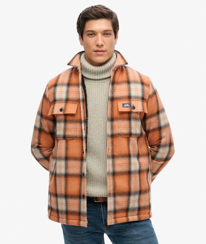 superdry Wool Miller Overshirt