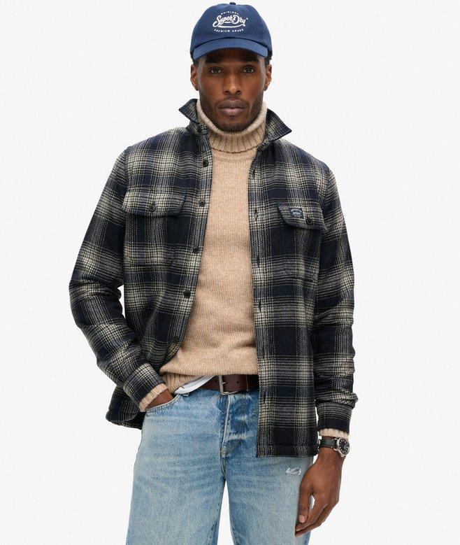 superdry Wool Miller Overshirt