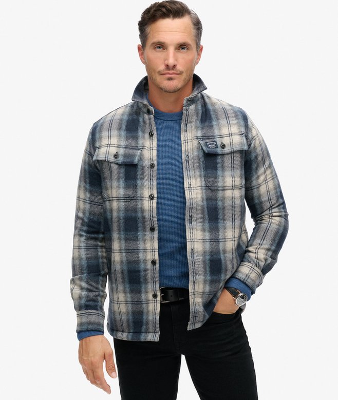 superdry Wool Miller Overshirt