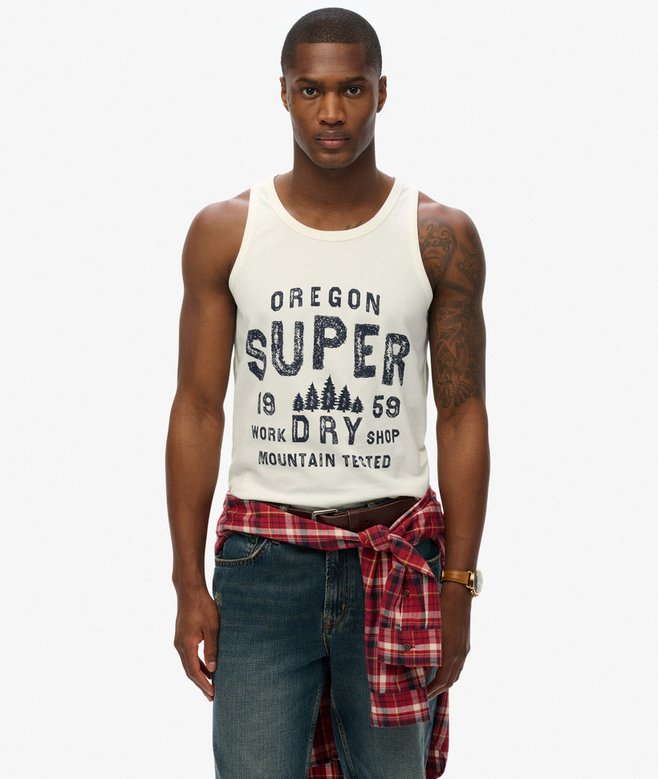 superdry Work Shop Vest