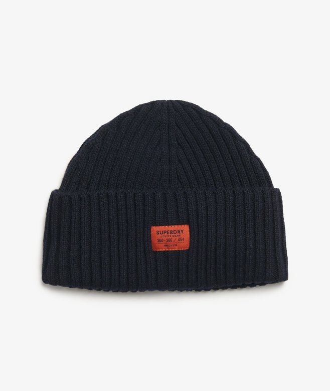 superdry Workwear Knitted Beanie Hat