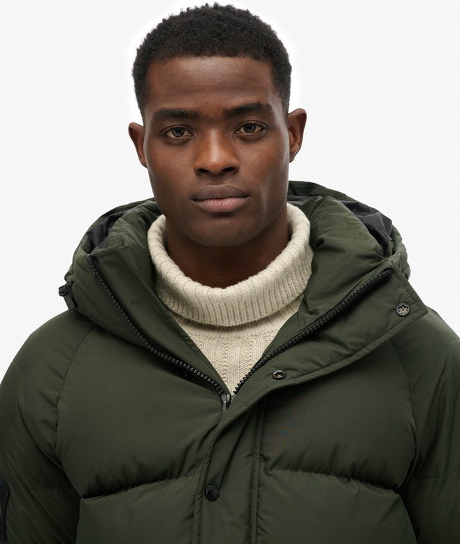 Superdry XPD Longline Baffle Parka Jacket