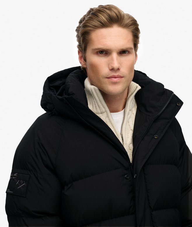 Superdry XPD Longline Baffle Parka Jacket