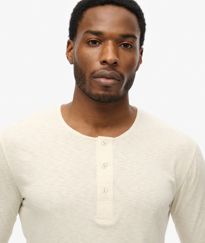 Superdry The Merchant Store - Grandad Lightweight Top