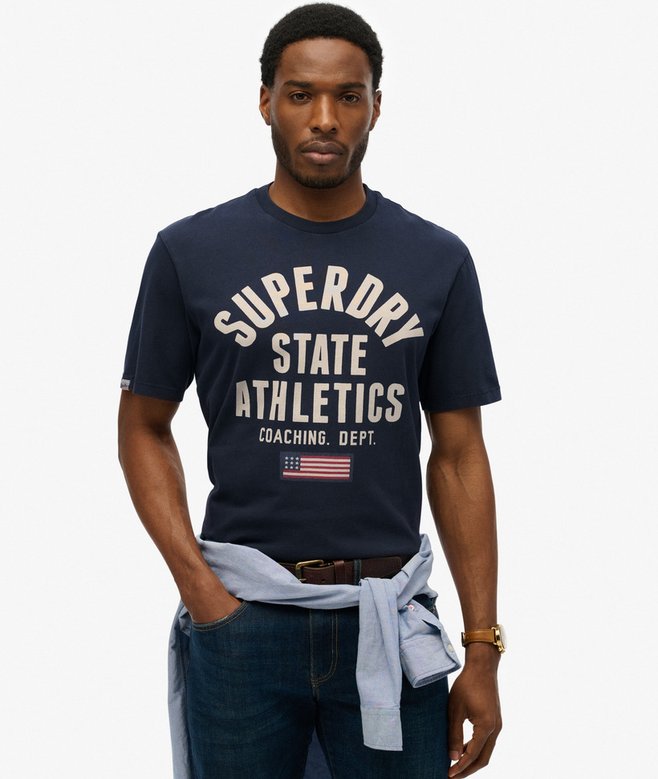 superdry Vintage Athletic Essential Graphic T-Shirt