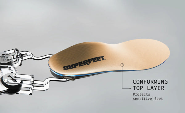 Superfeet Everyday Pressure Relief Sensitive Feet Diabetic Neuropathy & Other Nerve Conditions