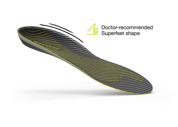 Superfeet Run Support Low Arch Running Walking Training Athletic Shoes