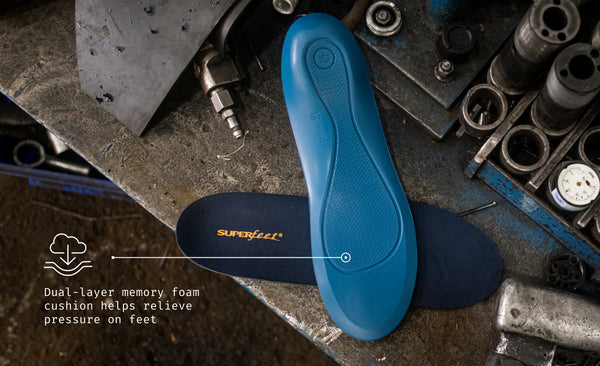 Superfeet Work Memory Foam Work Boots Roomy Work Shoes