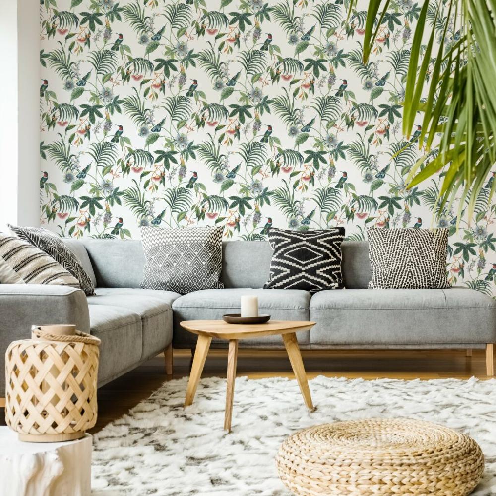 superfresco easy Adilah White Tropical Floral