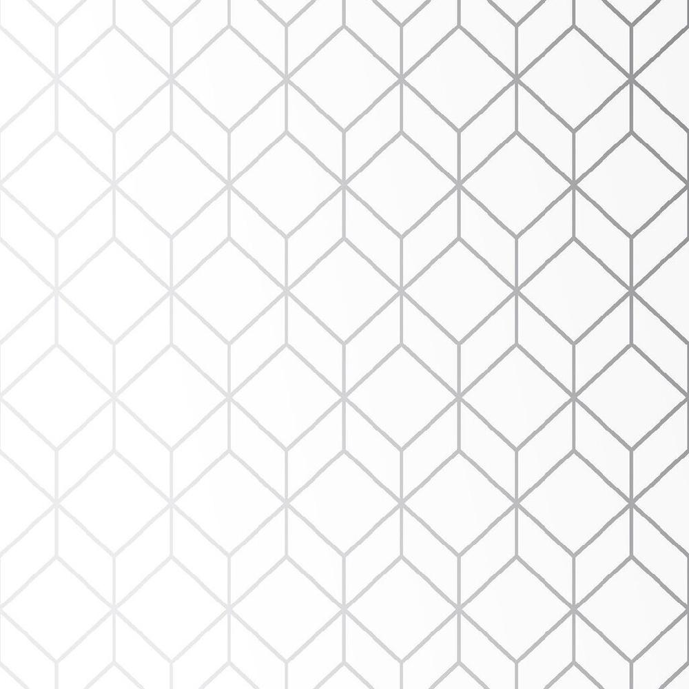 Superfresco Easy Myrtle Geo White & Silver