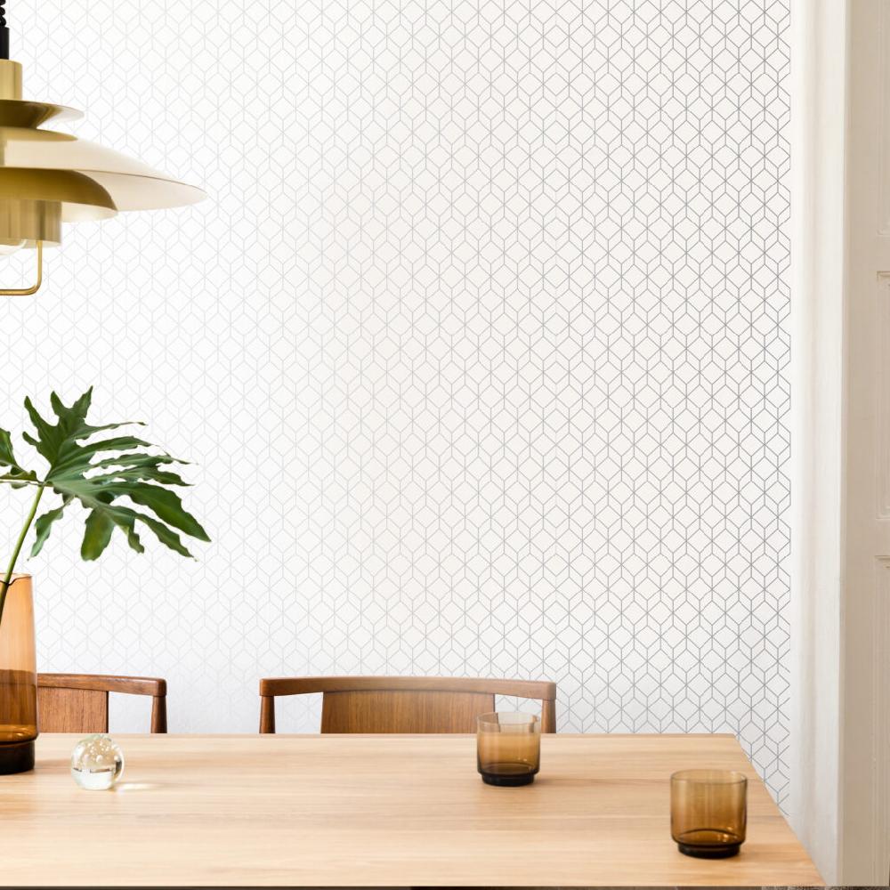 superfresco easy Myrtle Geo White & Silver