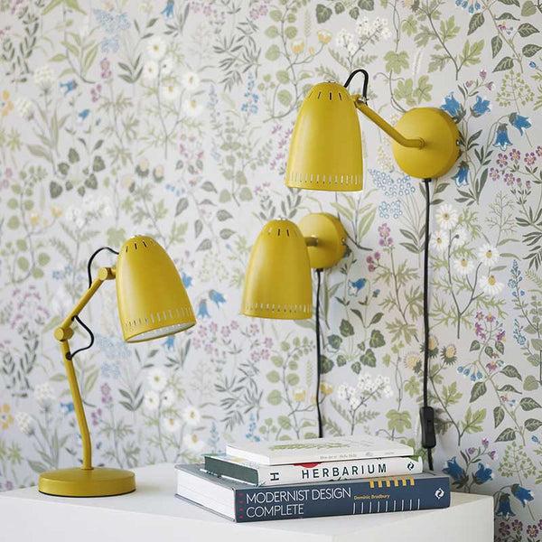 Superliving Dynamo Short Wall Lamp Mustard