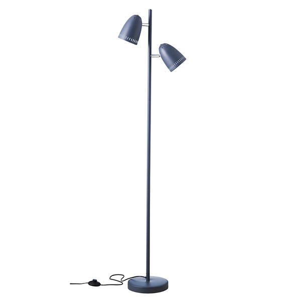 superliving Dynamo Twin Floor Lamp Almost Black