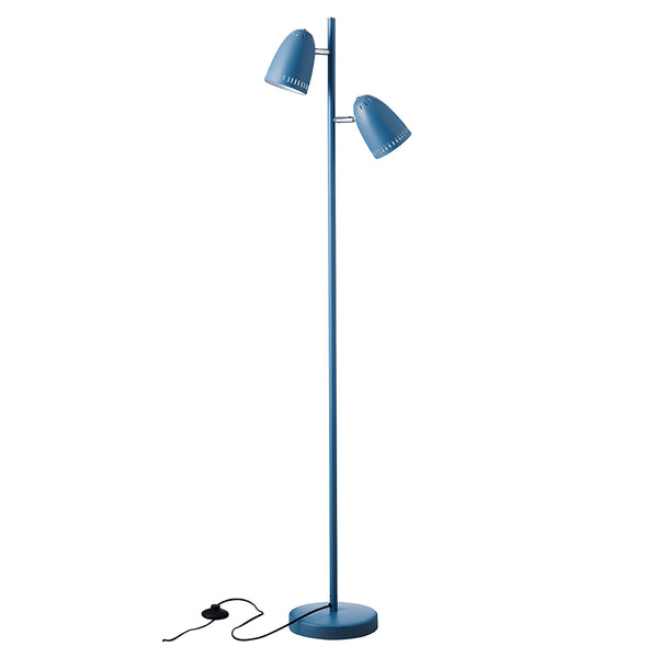 superliving Dynamo Twin Floor Lamp Smoke Blue