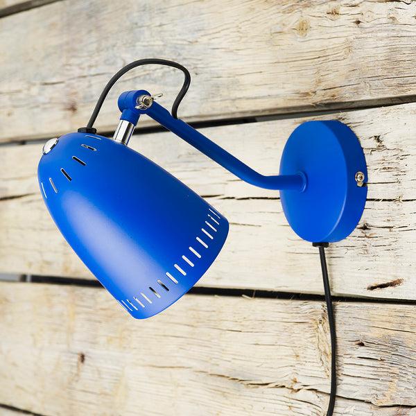 Superliving Dynamo Wall Lamp Reflex Blue