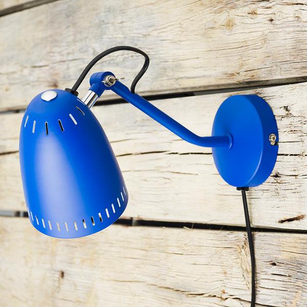 Superliving Dynamo Wall Lamp Reflex Blue