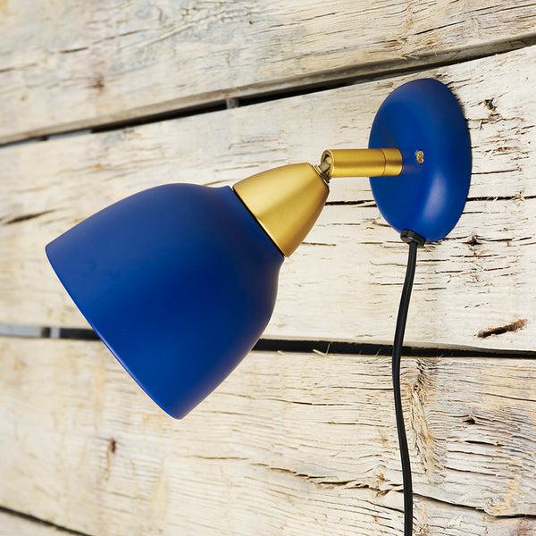 Superliving Urban Short Wall Lamp Dark Blue