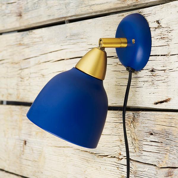 Superliving Urban Short Wall Lamp Dark Blue