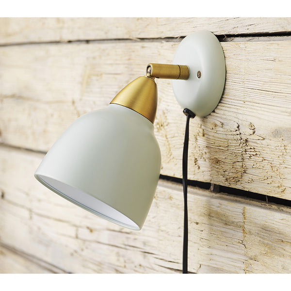 Superliving Urban Short Wall Lamp Misty Green