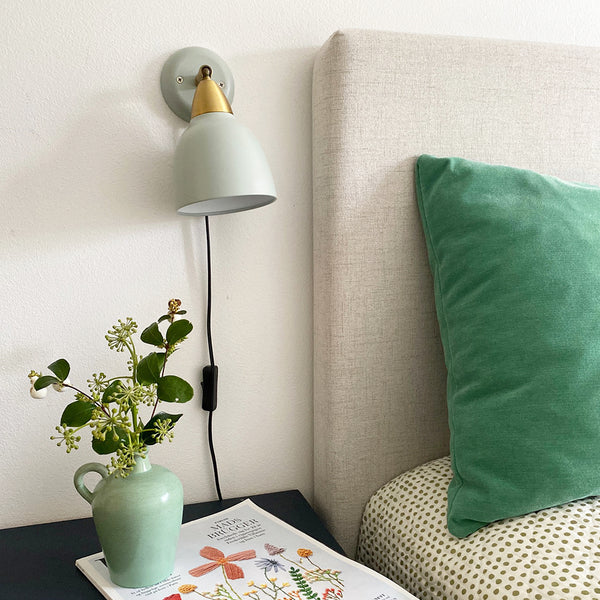 Superliving Urban Short Wall Lamp Misty Green
