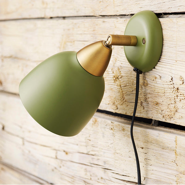 Superliving Urban Short Wall Lamp Olive