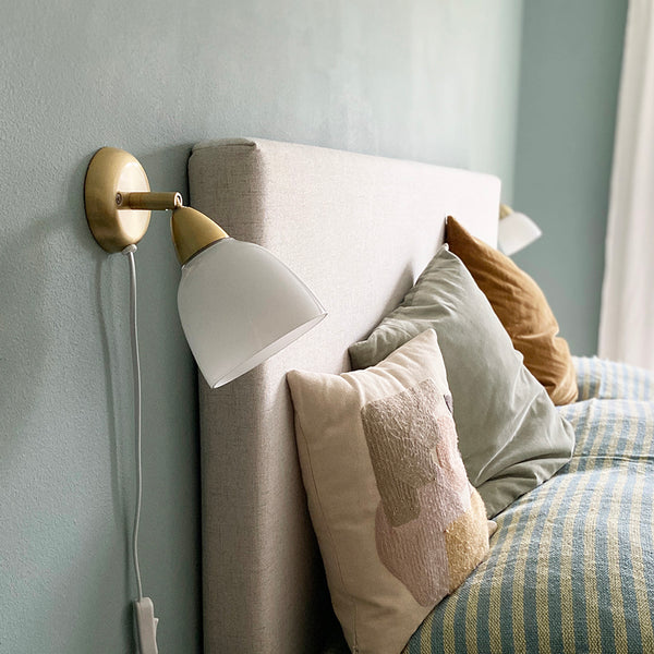 Superliving Urban Short Wall Lamp Opal Glass